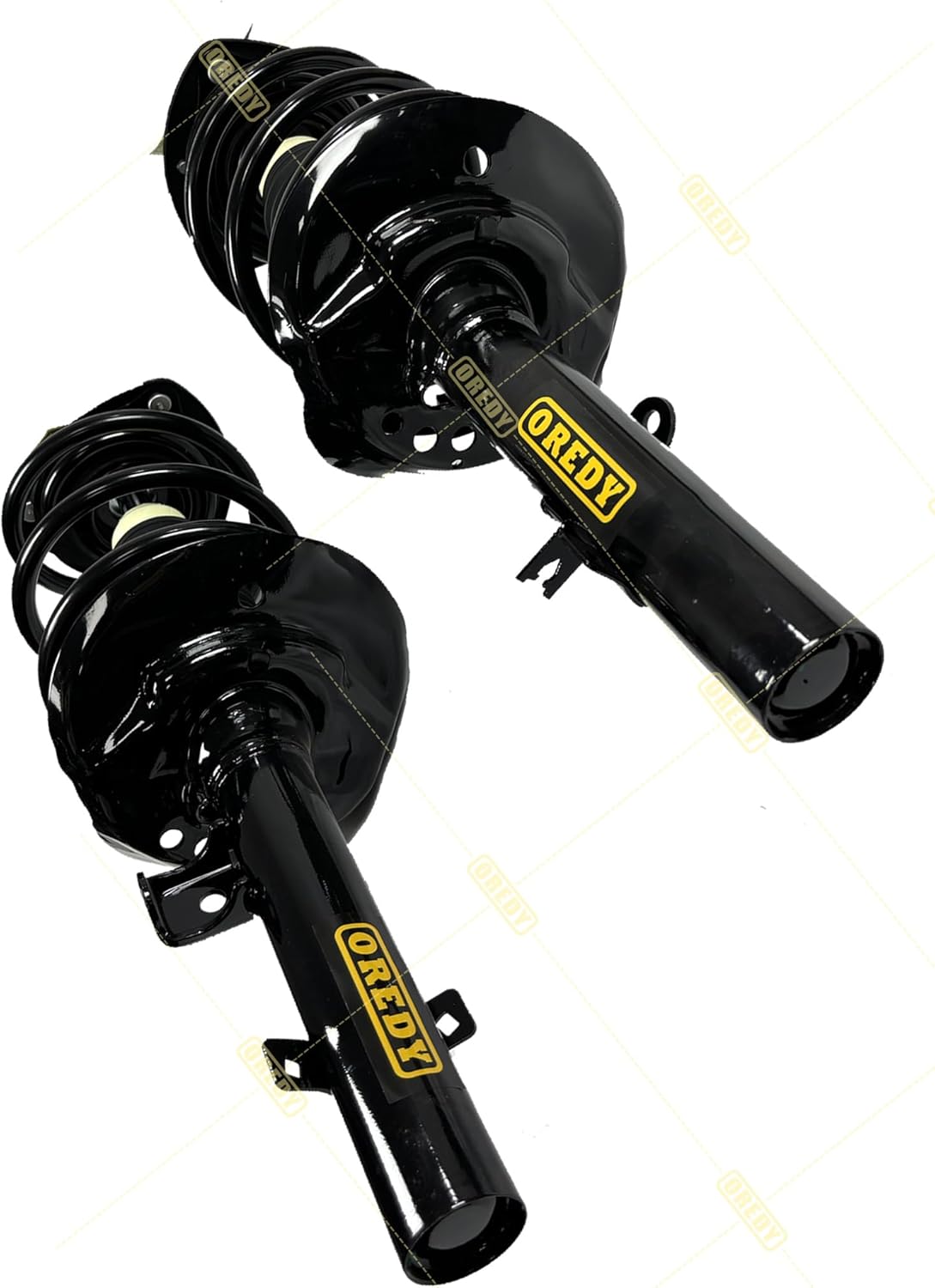 OREDY Front Complete Struts Compatible with 2013-2017 Honda Accord 2.4L Shock Absorber w/Coil Spring 2013 2014 2015 2016 2017-172971 172970