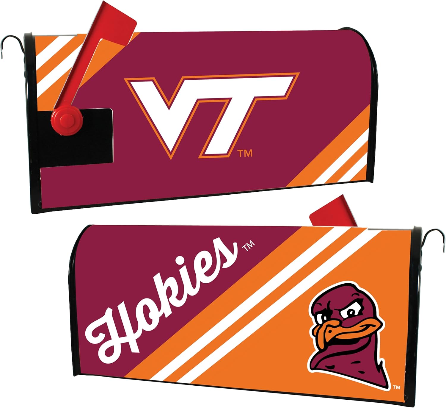 Virginia Tech Hokies Magnetic Mailbox Cover - Officially Licensed Collegiate Product (Standard)