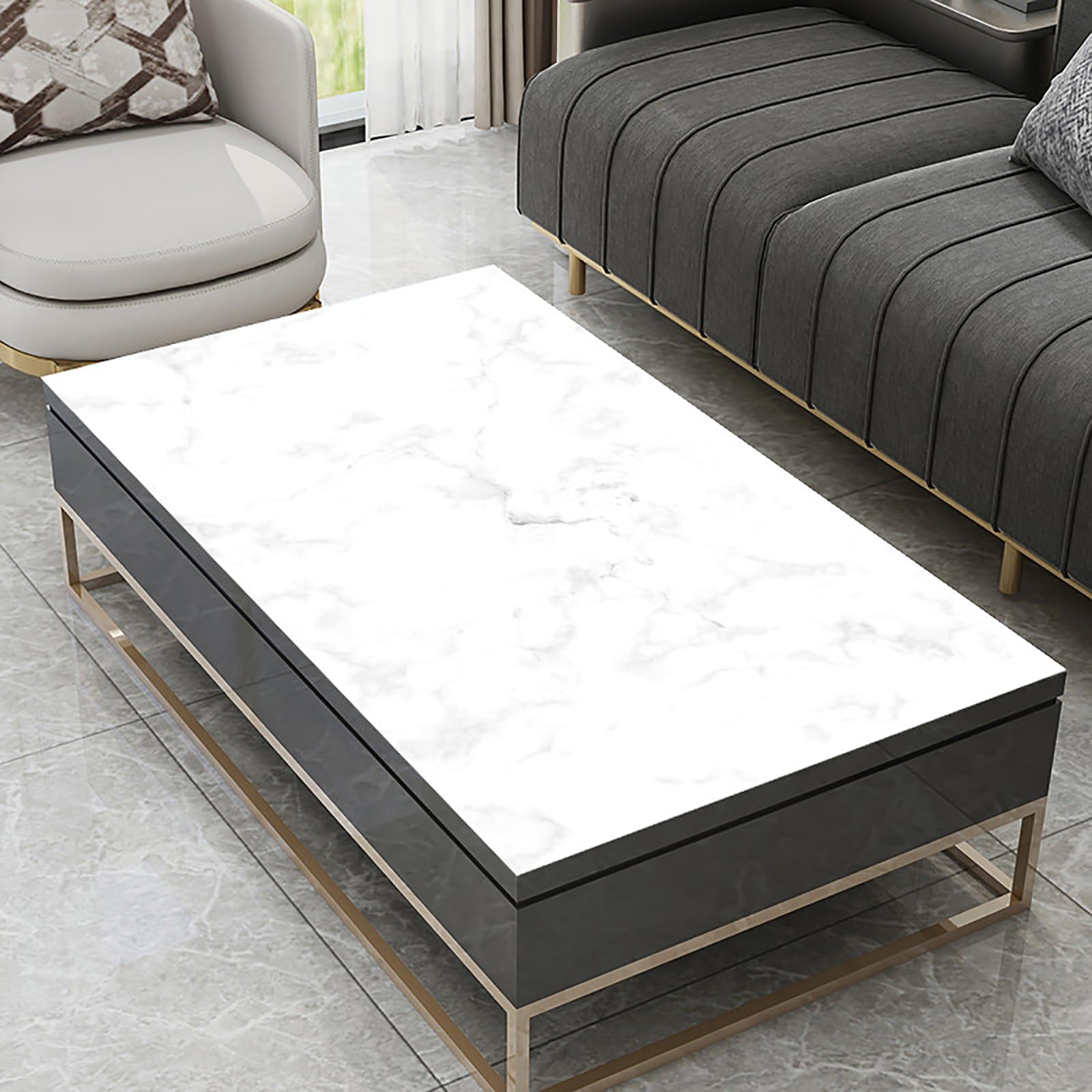 Nappe en cuir blanc extérieure et intérieure pour repas de jardin et fêtes