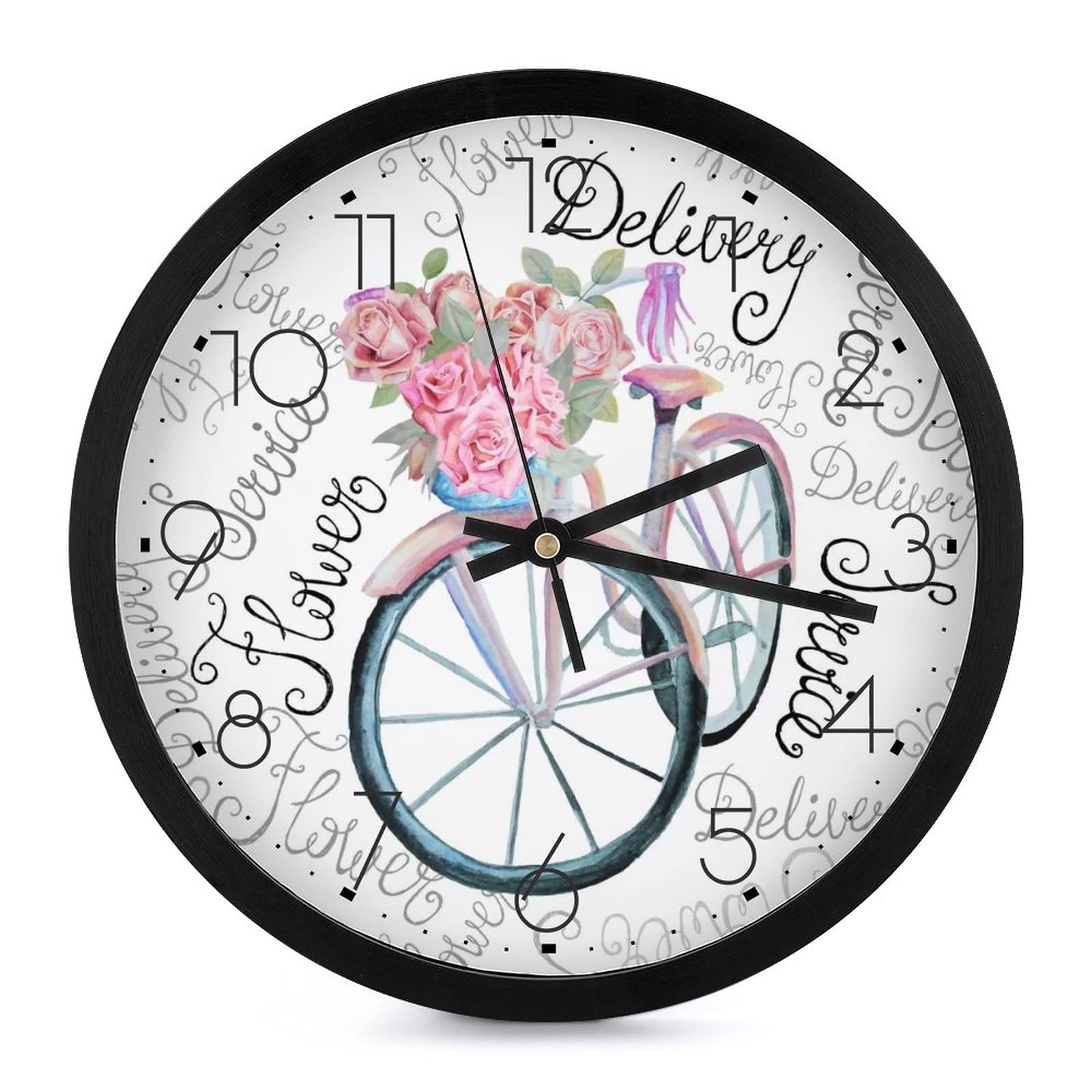Pendule bicyclette silencieuse pour en finir avec le tic-tac