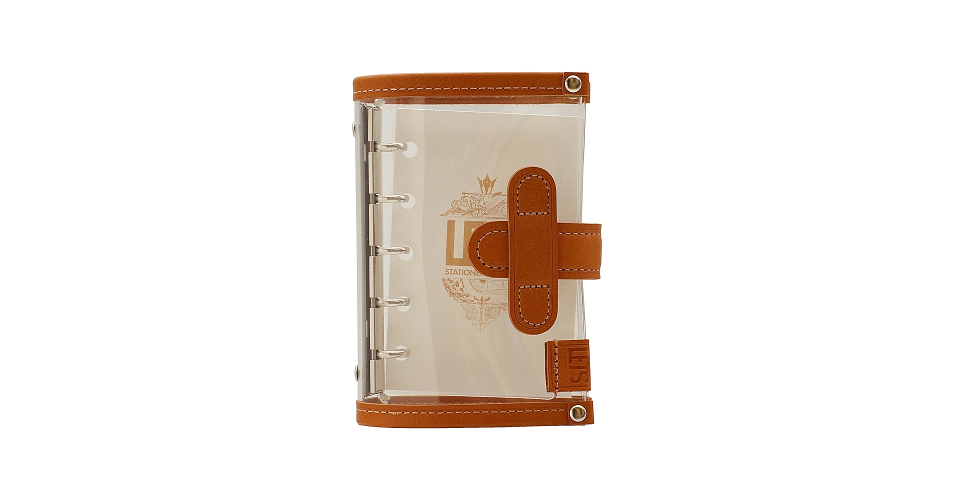 Amazon.co.jp: LETS STATIONERY GOODS クリア システム手帳 ミニ