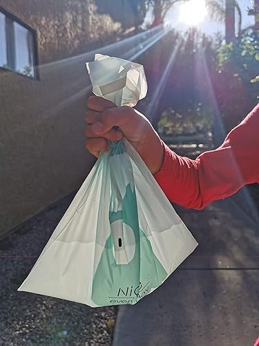 Miniatura 3 de 30 bolsas de basura desechables fáciles de pegar  A prueba de fugas  Conveniente  Duradero  Para coche, oficina, cocina, baño (30 unidades)