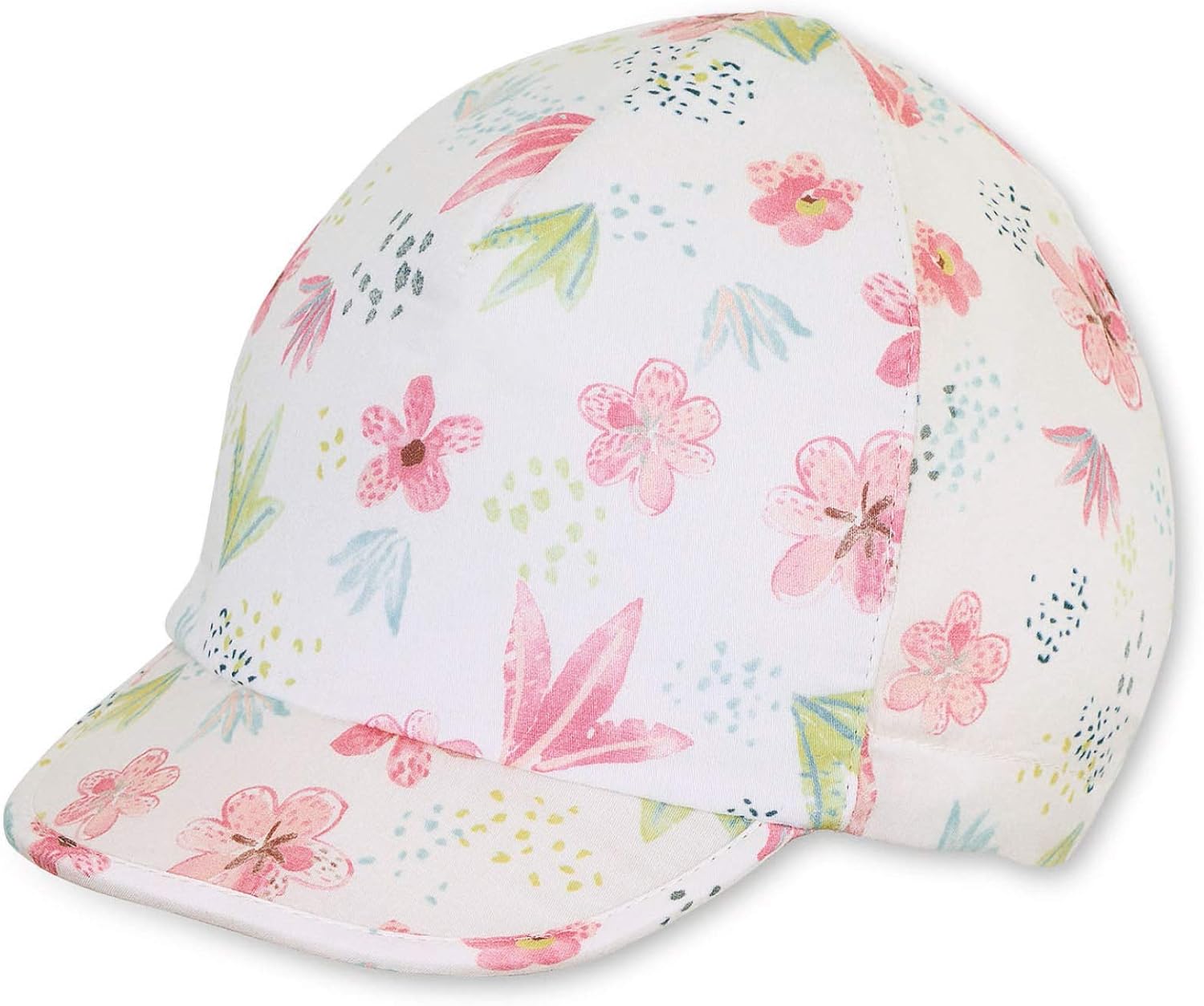 Sterntaler Baby Girls' Peaked Cap, Beige (Ecru 908), 5.625