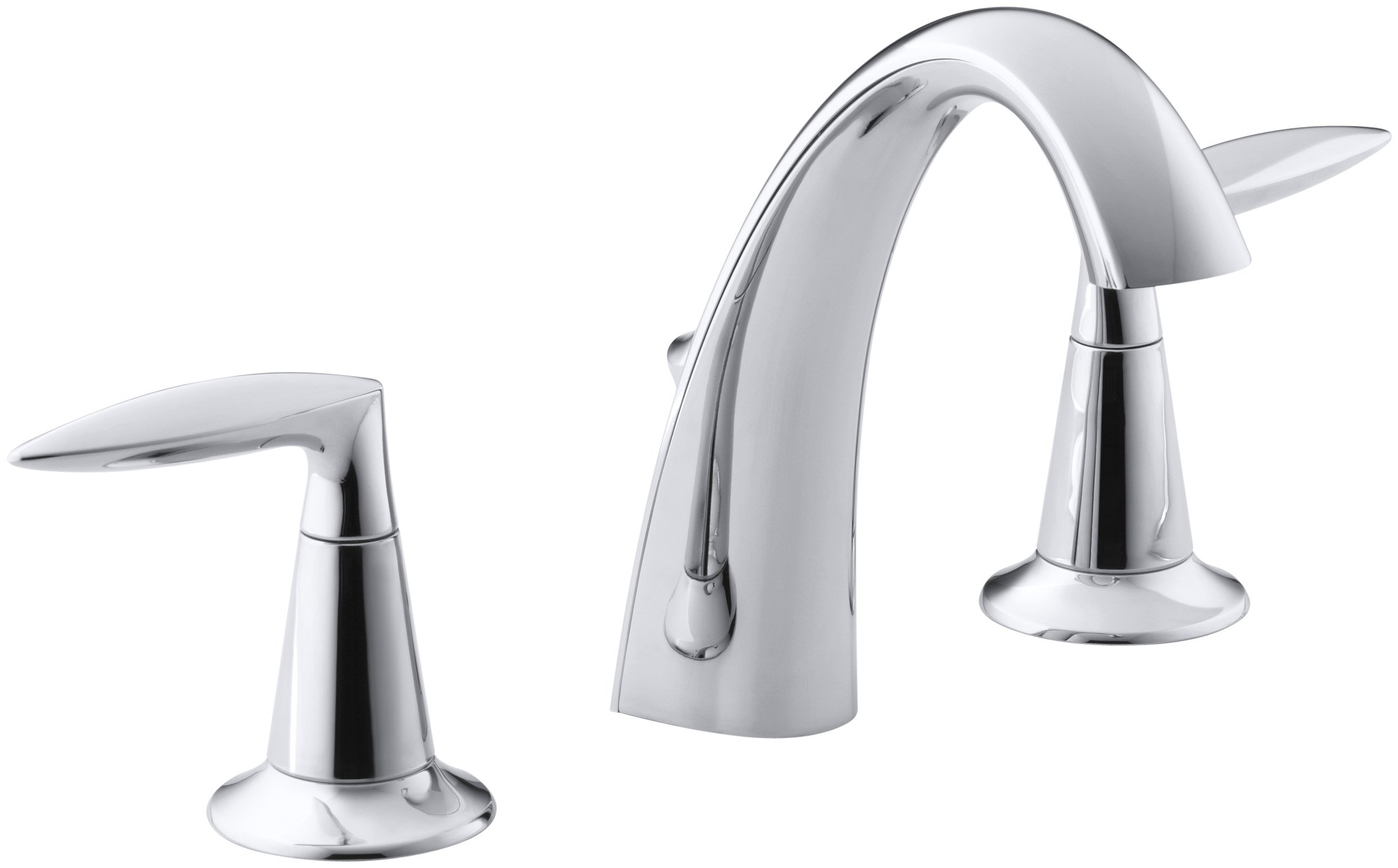 KohlerK-45102-4-CP Alteo Widespread Lavatory Faucet, Polished Chrome