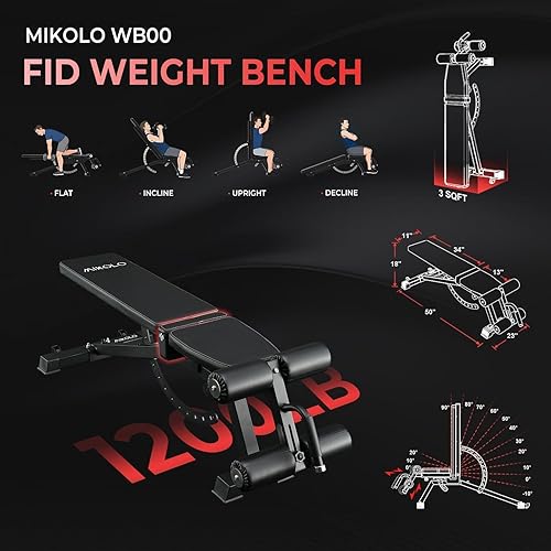 Miniatura 4 de Mikolo Jaula de potencia K6 2.0, estante de alimentación con sistema de cruce de cables, estante para sentadillas de 2000 libras con sistema de