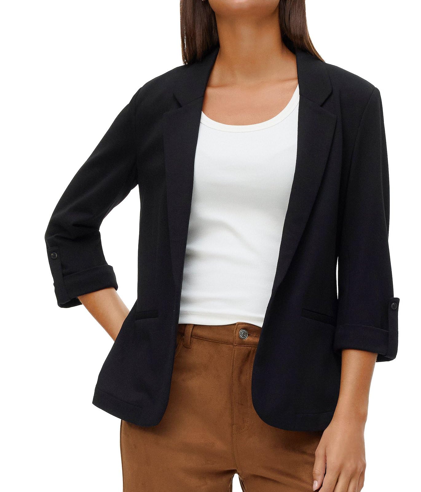 VERO MODA Vmeva Blazer Noos 3/4 Loose Donna
