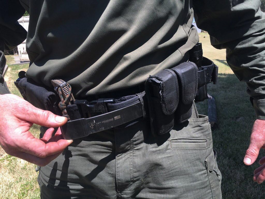 Chuck-E Belt Tool - Mini Pry Tool for Breaching Operations