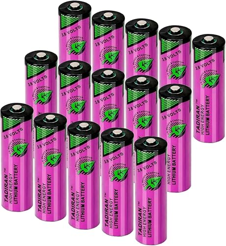 15PCS 2400mAh 3.6V SL-360PLC/TL-5903 AA batería de litio para Tadiran TL-5903 SL-360 S7-400 ER14500 ER14505 TL-2100