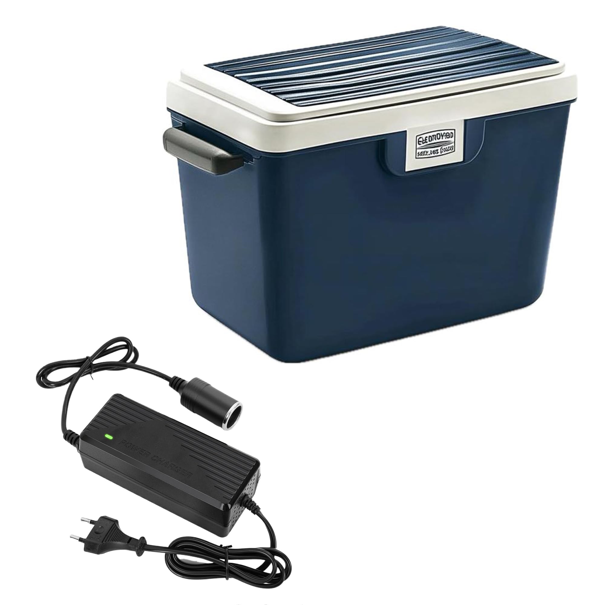 Adapter zigarettenanzünder Steckdose, Spannungswandler 230V auf 12V, 230V auf 12V,Adapter für Kühlbox.KFZ Netzadapter.|10A mit Kühlsystem.