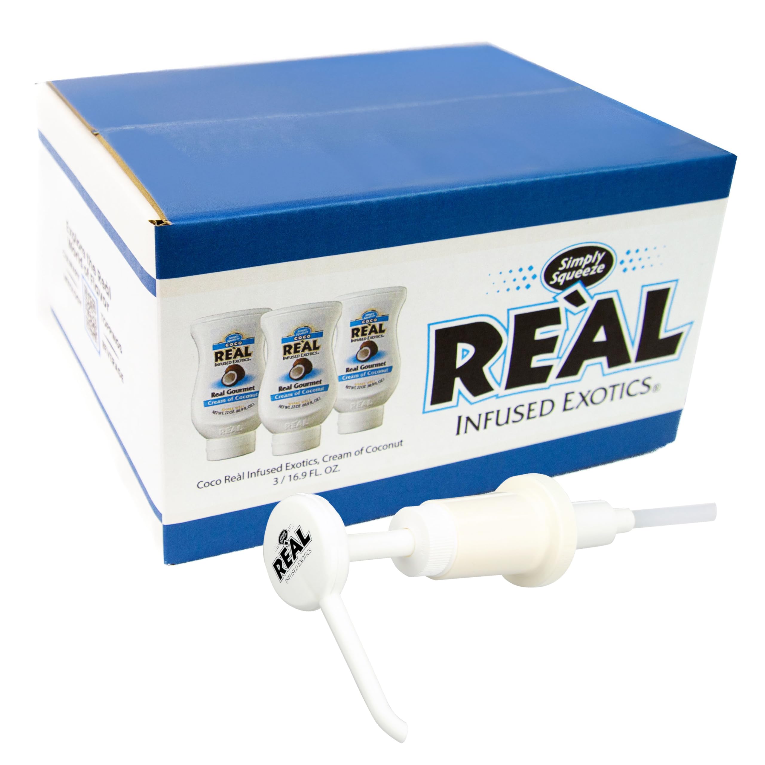 Amazon.com: Coco Reàl Infused Exotics, Cream of Coconut, 16.9 FL