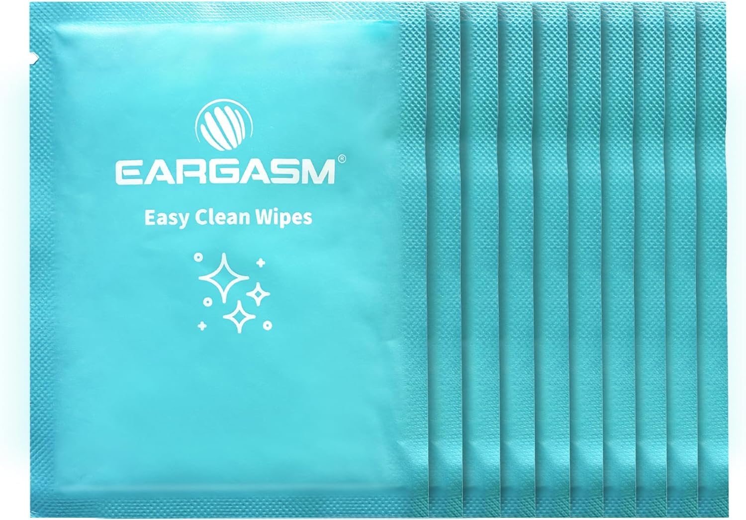 Cleaning Kit for Earplugs - Hygienic Cleaning Wipes for Removing Wax, Dirt and Debris from Ear-Plugs for Crystal-Clear High Fidelity Sound, Extended Lifespan and Optimum Cleanliness - 10-Pack