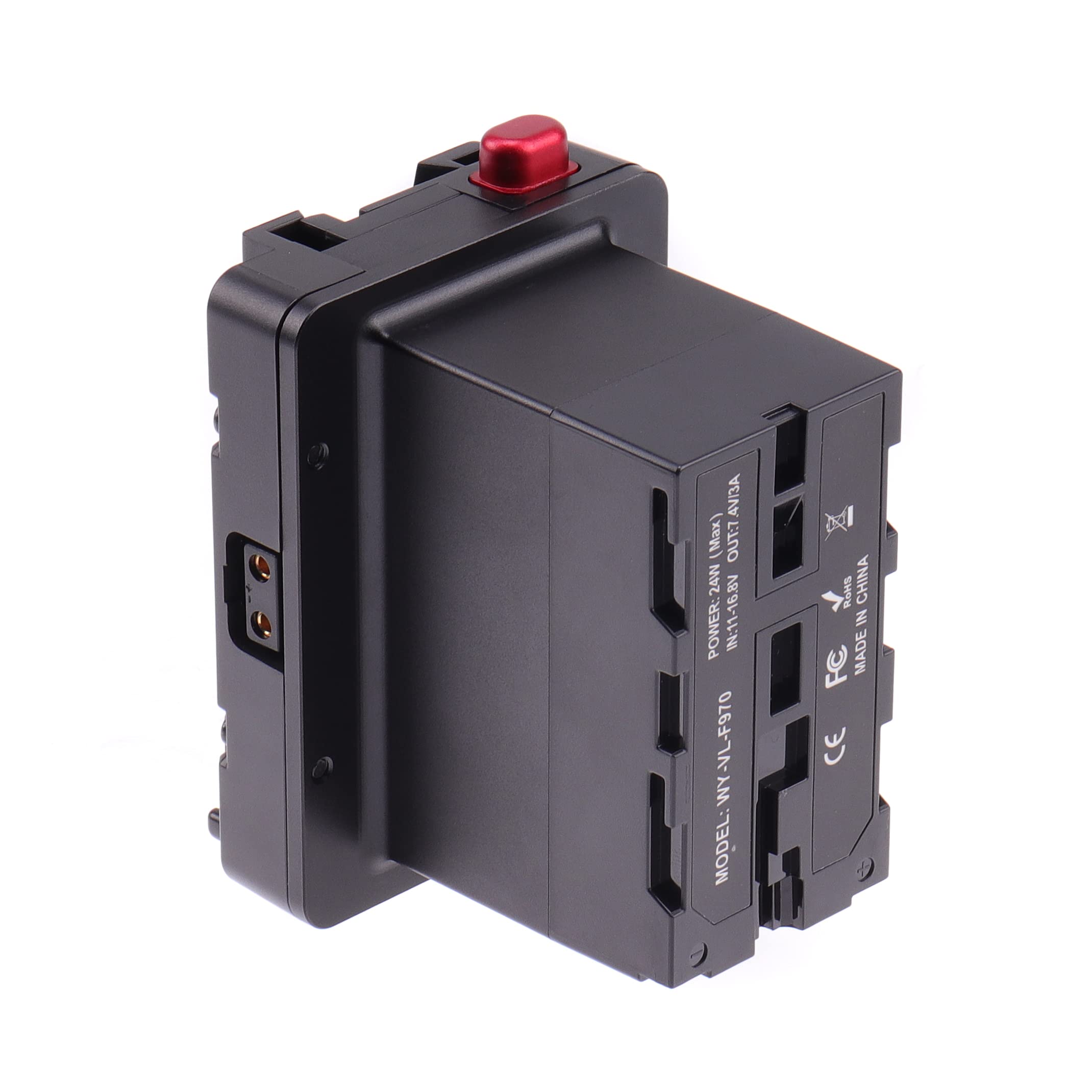 Adaptateur Batterie V-Lock FOTGA Pour Sony NP-F970 - Sortie D-Tap, Pour Caméras Et Lumières LED