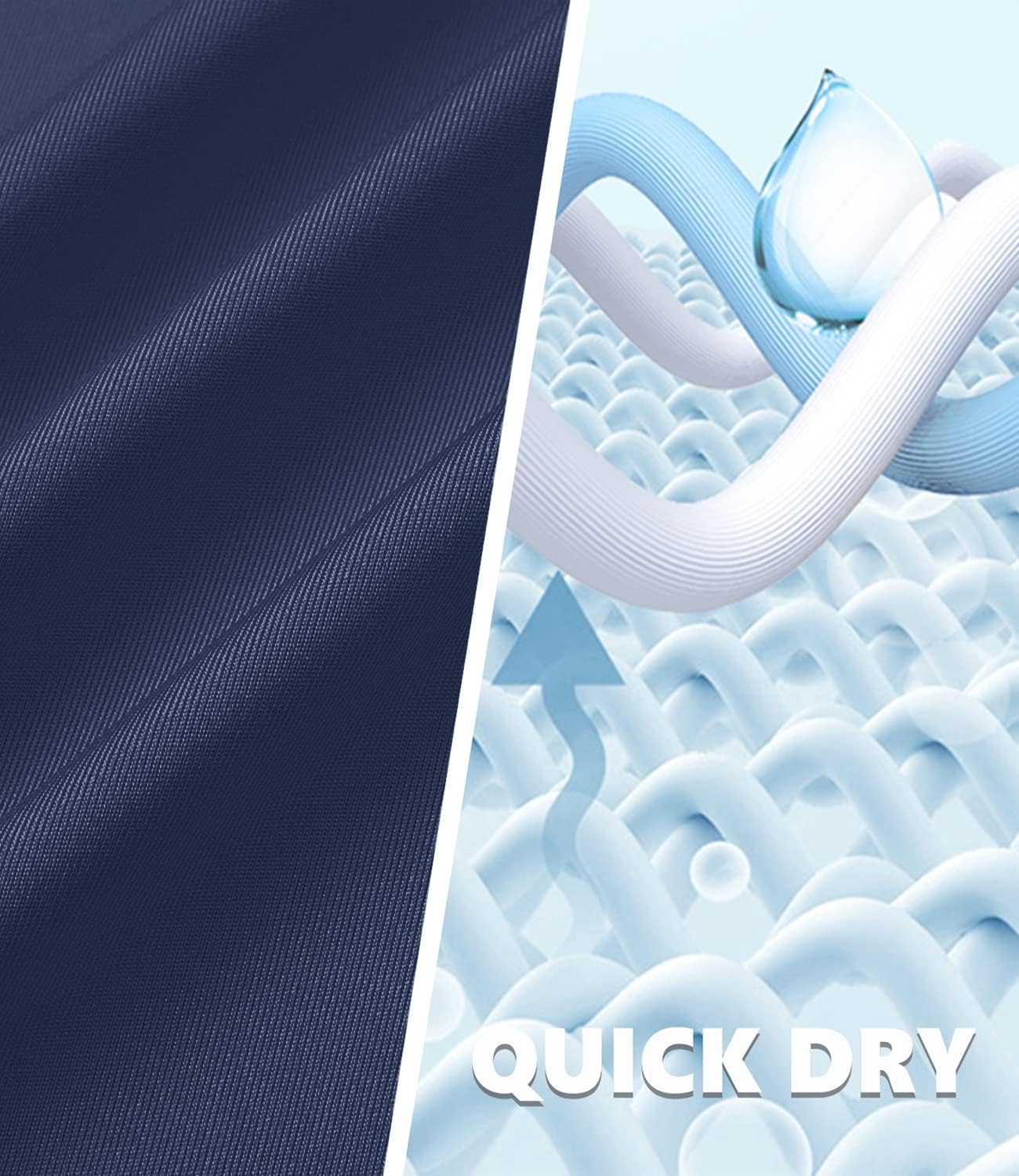 TACVASEN Women's Golf Polo Shirts Short Sleeve UPF 50+ Sun Protection Golf Shirts for Women Quick Dry Collared Polos - Image 7