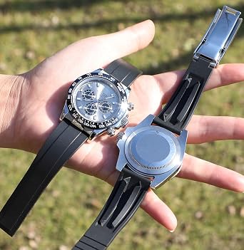 Rolex Cosmograph Daytona, Submariner, Yacht-Master, GMT-Master, Sea Dweller, Sky Dweller, Air-King, Datejust, Day-Date, Explorer, DEEPSEA, Oyster Perpetual Saat Kayışı Omega Breitling