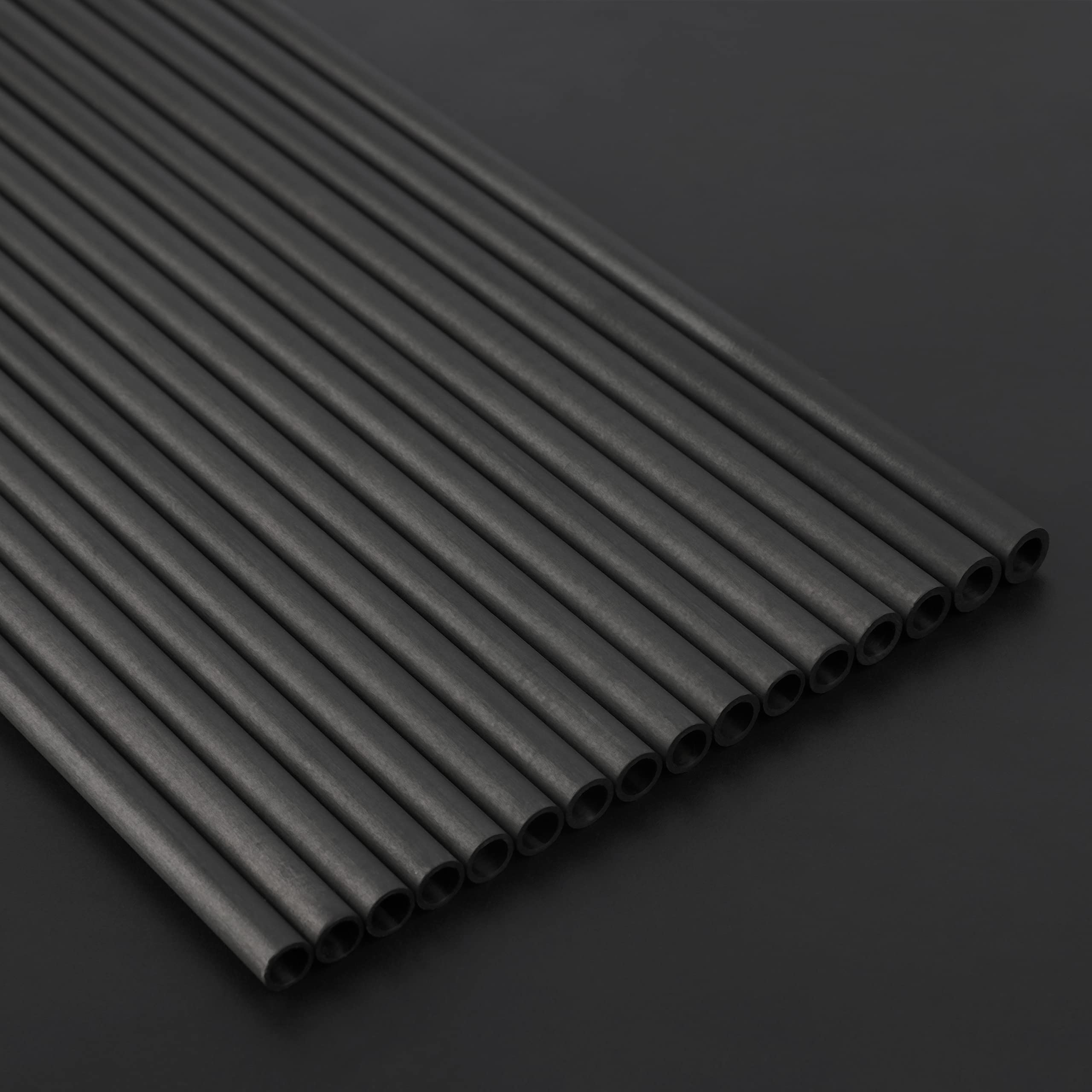 32" Arbres de Flèches en Carbone ID 4.2mm Spine 300-1000 Tubes de flèches pour Le Tir à l'arc à Poulies Arc Recourbé Flèche de Chasse DIY 6/12 Paquet