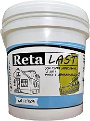 Tinta Impermeabilizante Para Paredes Telhados Fachadas Áreas Externas - Excelente qualidade e rendimento (Cinza)