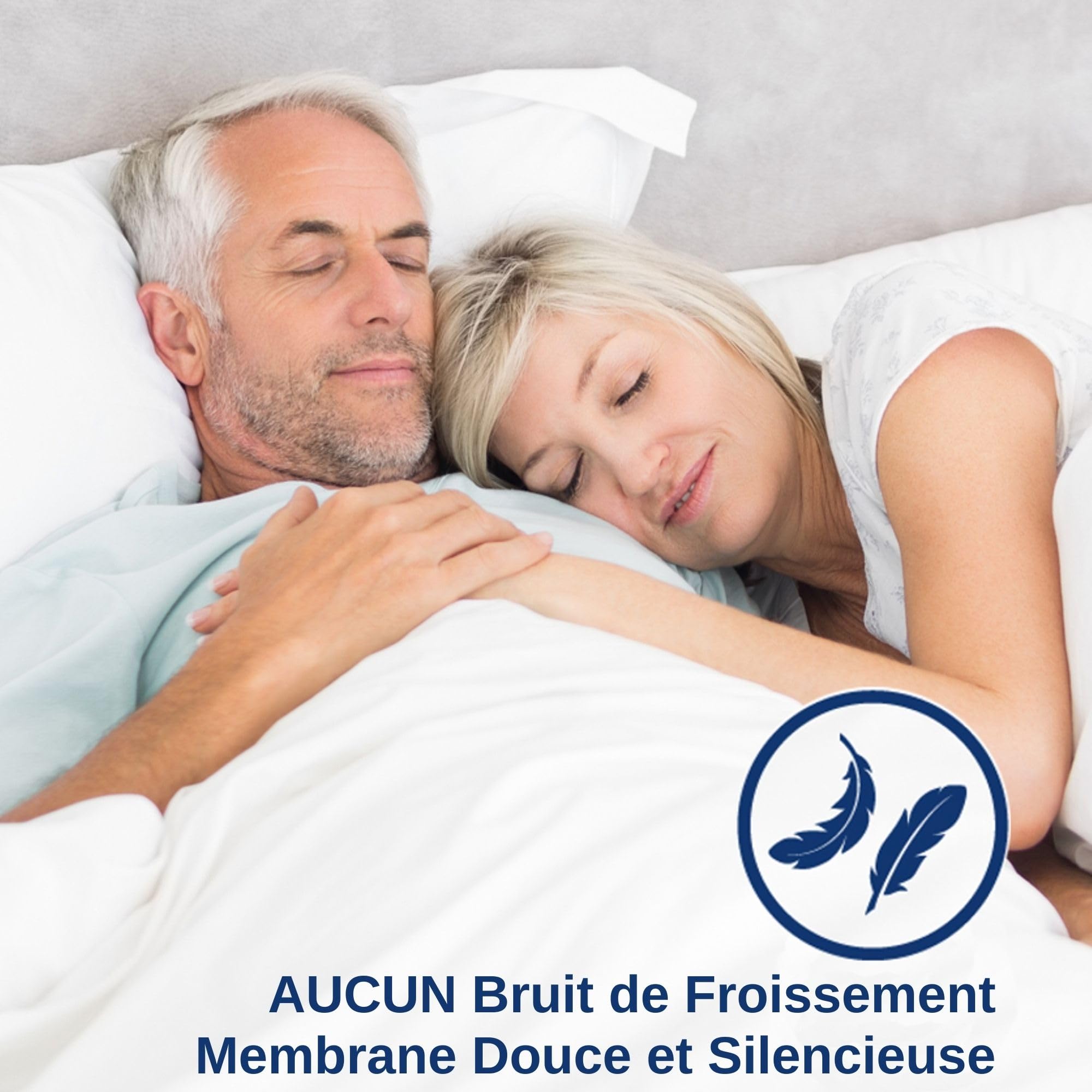 Snibbs Protège-Matelas Impermeable Alaise 90x140, Alèse Imperméable, Alèse pour Incontinence Lavable, Protection Contre L'humidté 90*140, Alèse pour Incontinence en Flanelle 100% Coton, Alaise Chien