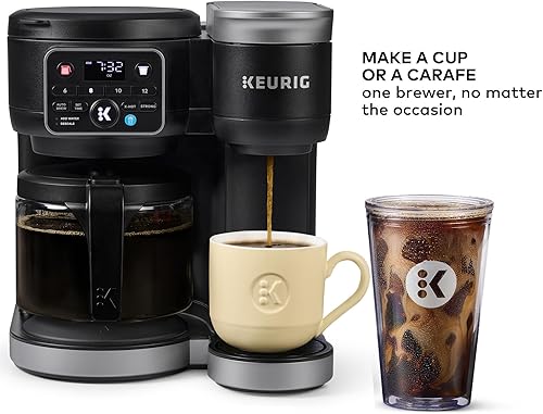 Miniatura 4 de Keurig K-Duo - Cafetera caliente y helada de una sola porción y jarra, tecnología MultiStream, depósito de 72 onzas (Gen 2)
