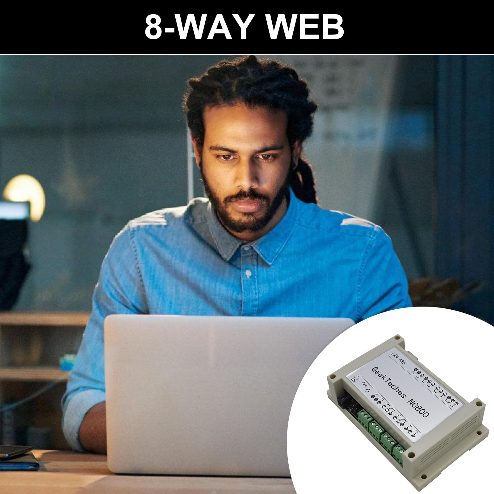 8 Way Webs Remote Controls Board Computer Module per gli appassionati di PC desktop
