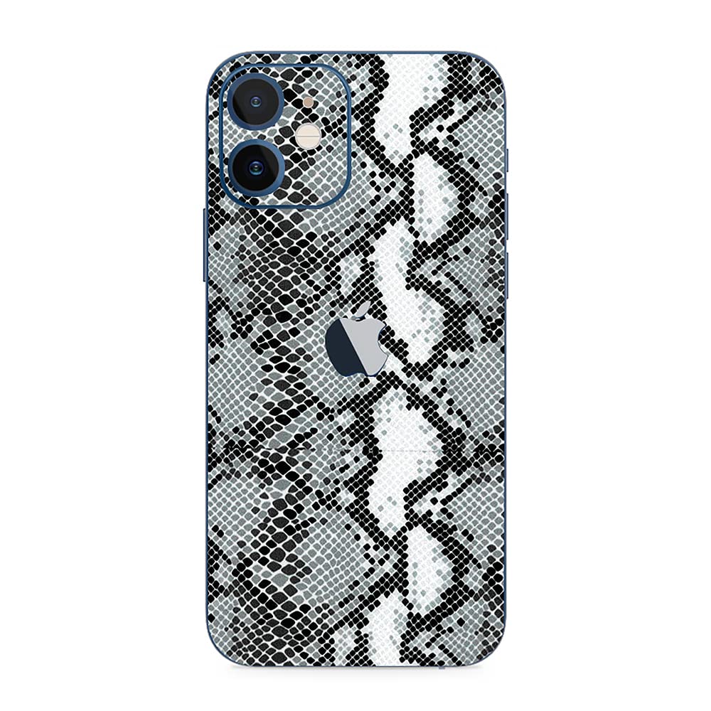 Apple iPhone 12 Mini Snake Skin Desing Skin Wrap Sticker (Only Back)
