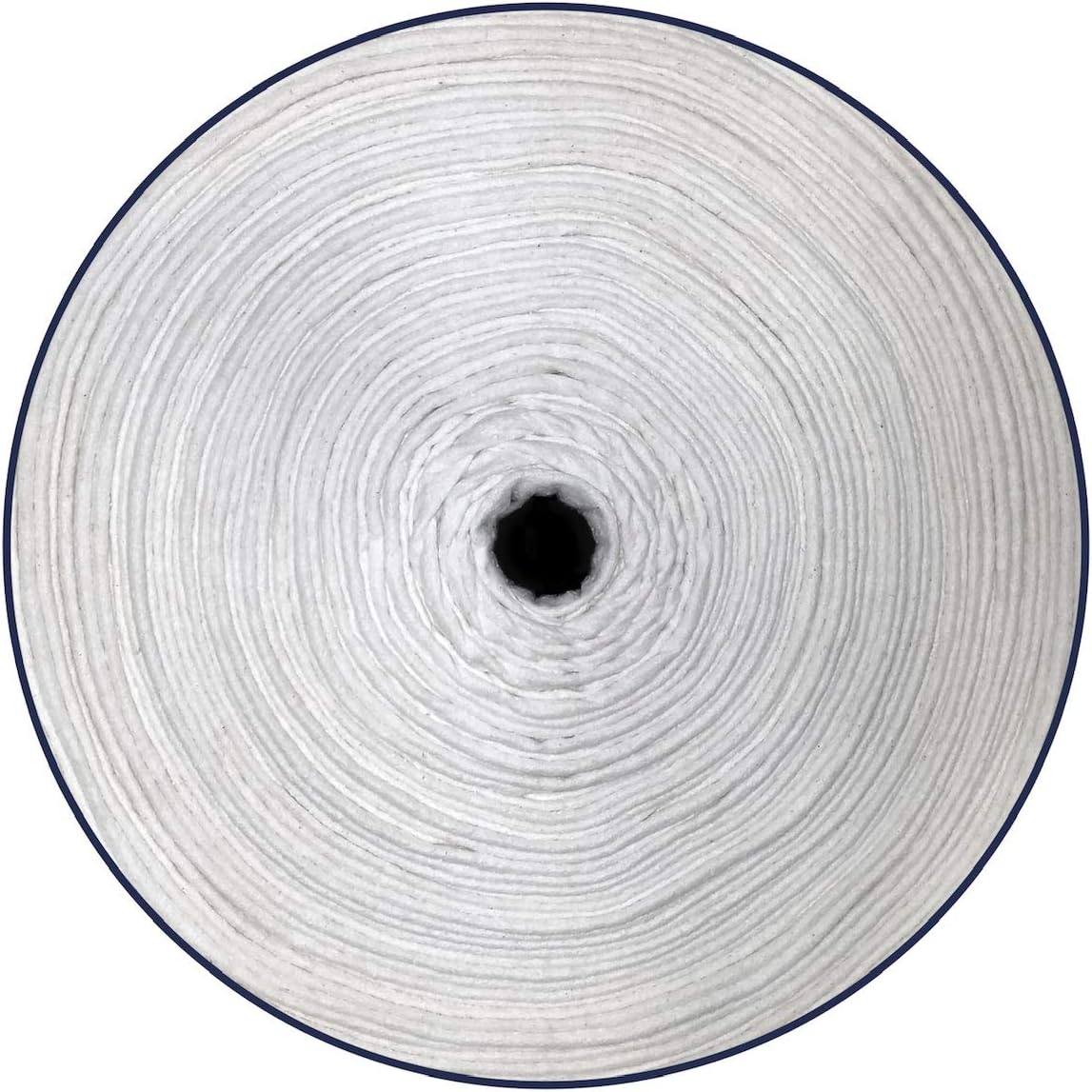 Mountain Mist White Rose Needle Punch (No Scrim) 100% Cotton Batting 102 Inches by 25 Yards