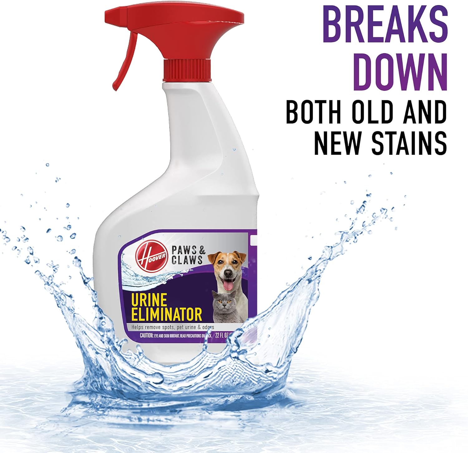 Buy Hoover Paws & Claws Urine Eliminator Spray, Spot and Stain Remover