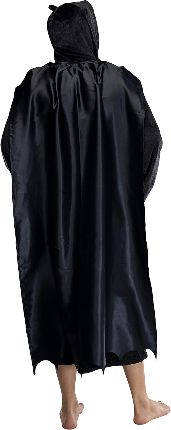 INTIMO DC Comics Adult Superhero Plush Fleece Hooded Costume Robe - Image 5