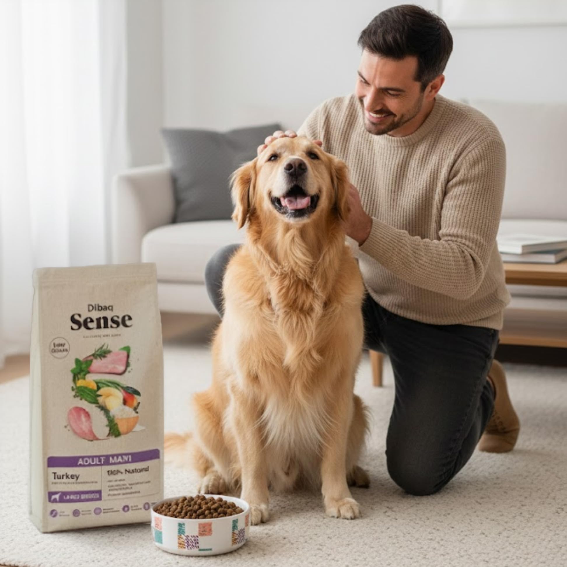 Dibaq Sense Low Grain Pavo Adulto Maxi, 12 kg