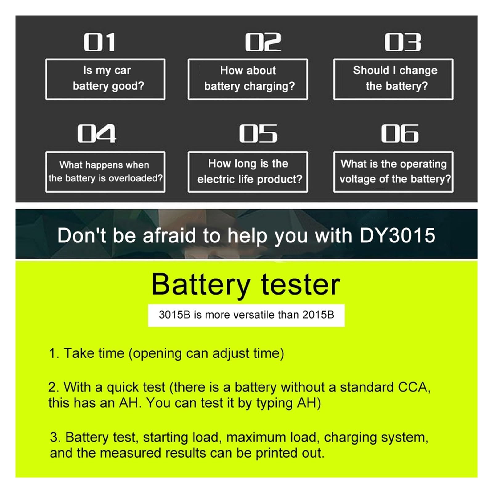 12V 24V Tester Akumulatora Samochodowego Cyfrowy Tester Akumulatora Samochodowego I Instalacji Elektrycznej Z Drukarką Narzędzie Diagnostyczne Do Samochodów