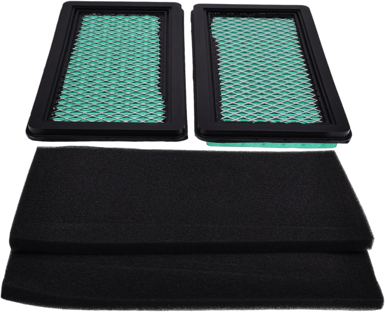 New 2PCS Air Filter with Pre Filter Kit 17211-Z3S-003 17218-Z0A-810 Compatible with EU7000 EU7000ISN Generator GX440IR GX440IU Engine