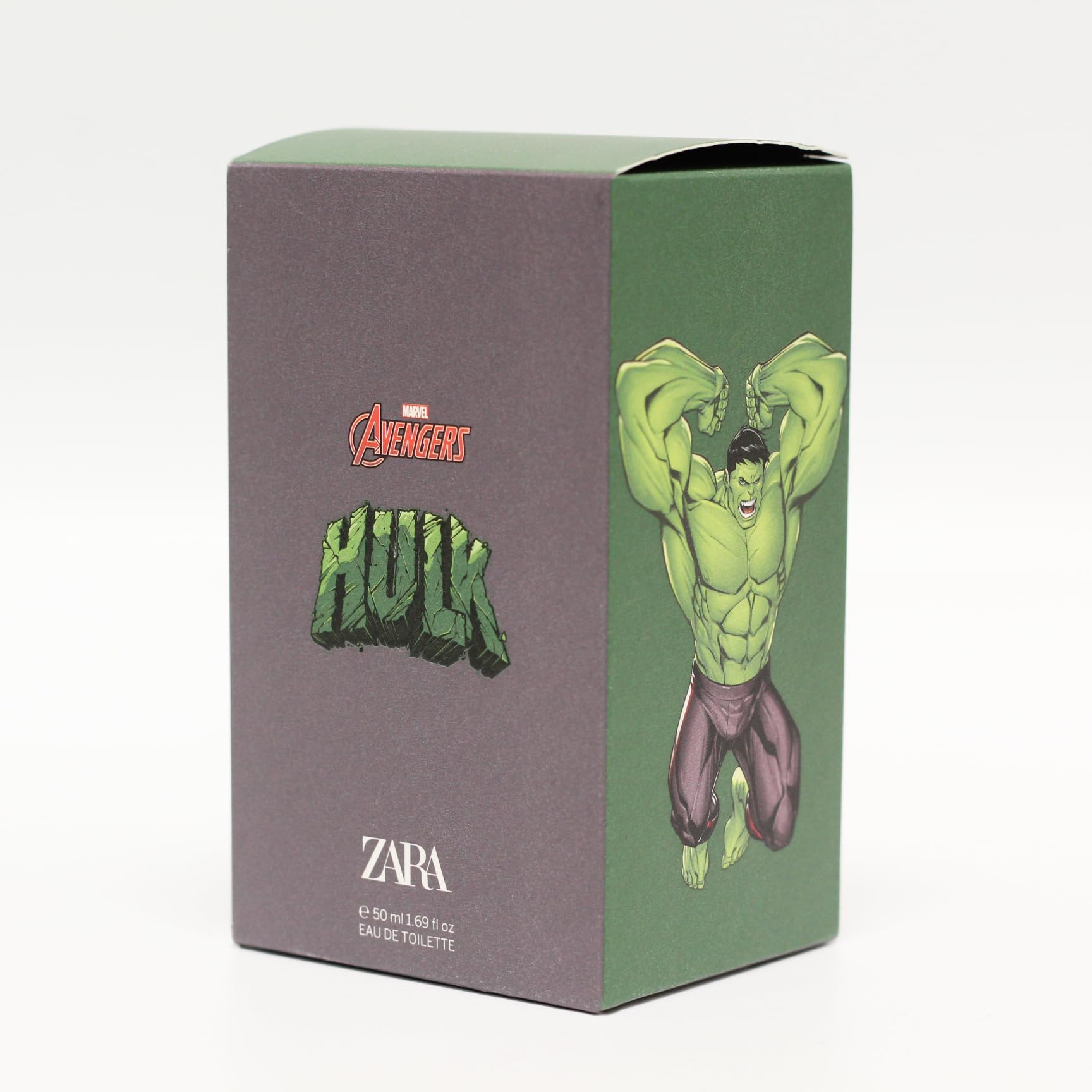 Zara Avengirs Hulk Kids Perfume Amber Floral Eau de Toilette Orange Blossom Vanilla & Mandarin Fragrance EDT Eau de Toilette 50ml (1.69 fl. oz.) thumbnail 2
