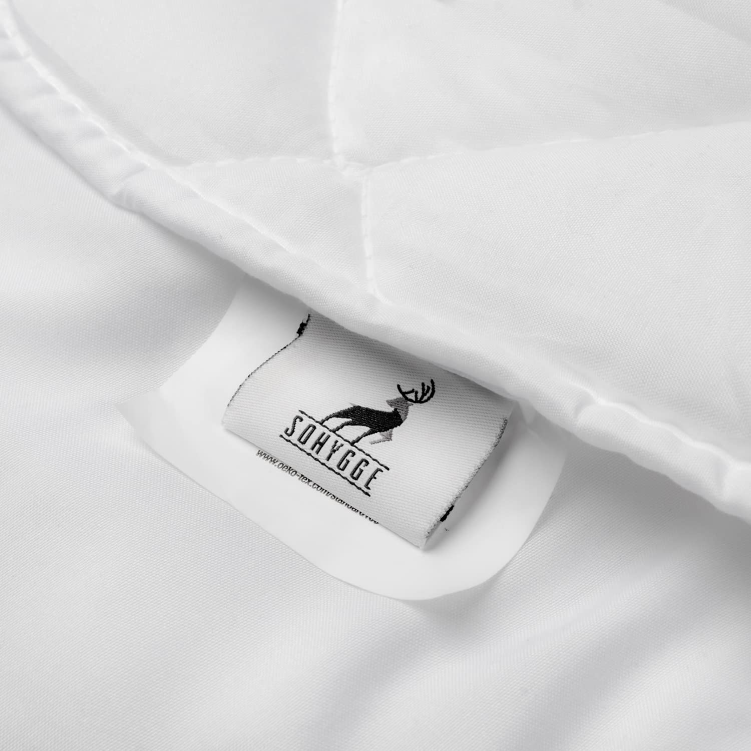 SOHYGGE – Piumino per Bambino 300 g/m² – 75x120 cm per Lettino 60x120 – Anallergico, Antiacaro, Morbido e Traspirante – 100% Microfibra – Made in Europe – Certificato OEKO-TEX®