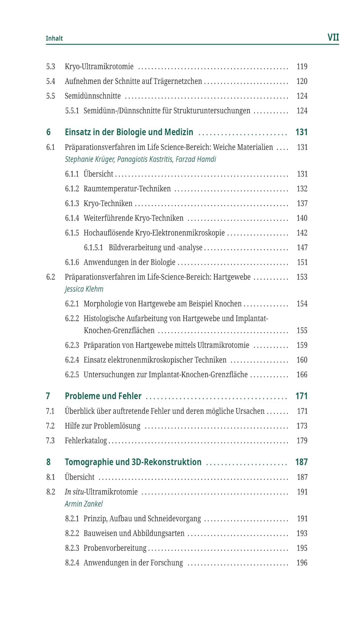 Ultramikrotomie in den Material- und Biowissenschaften