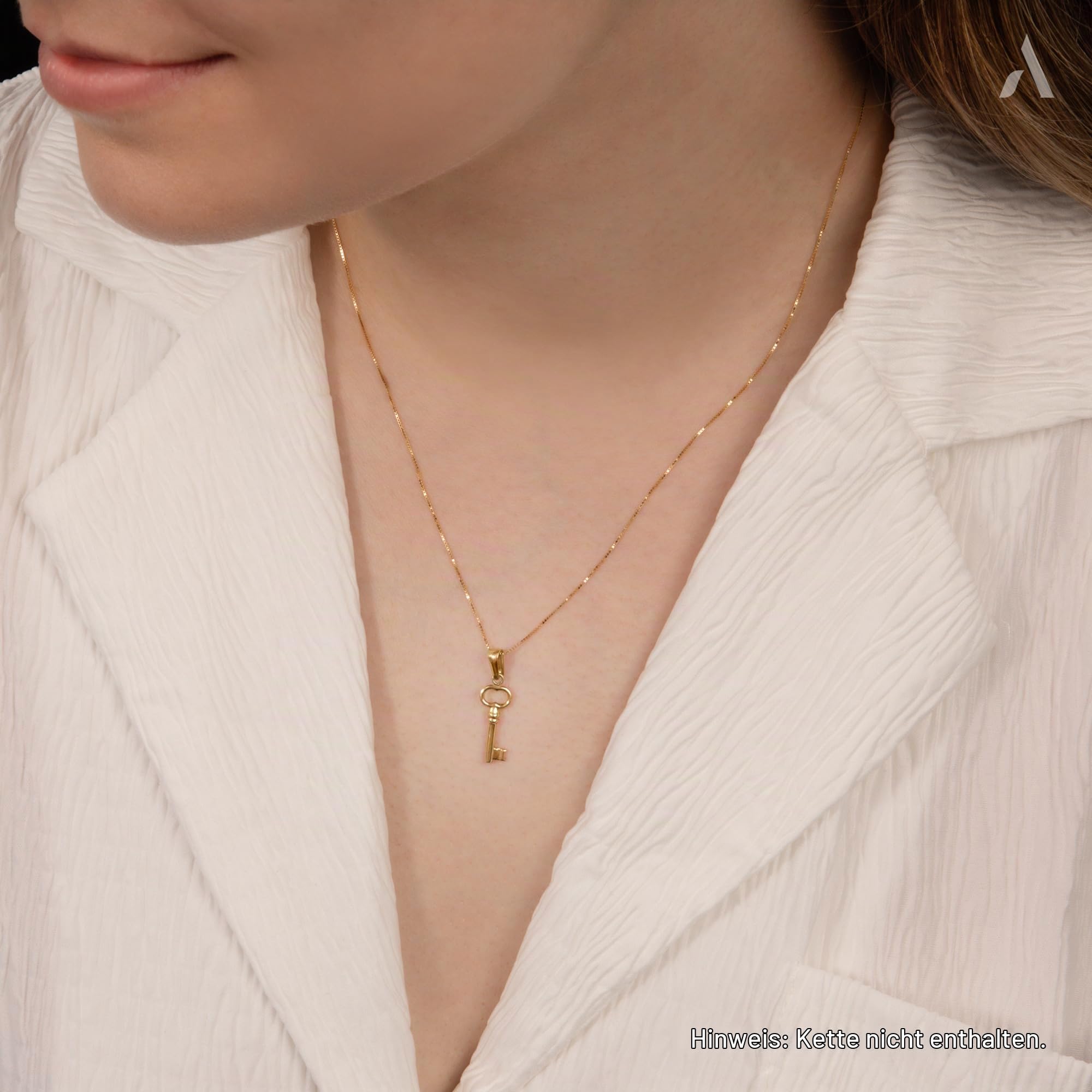 Amberta Allure Damen Anhänger aus 9K Gold