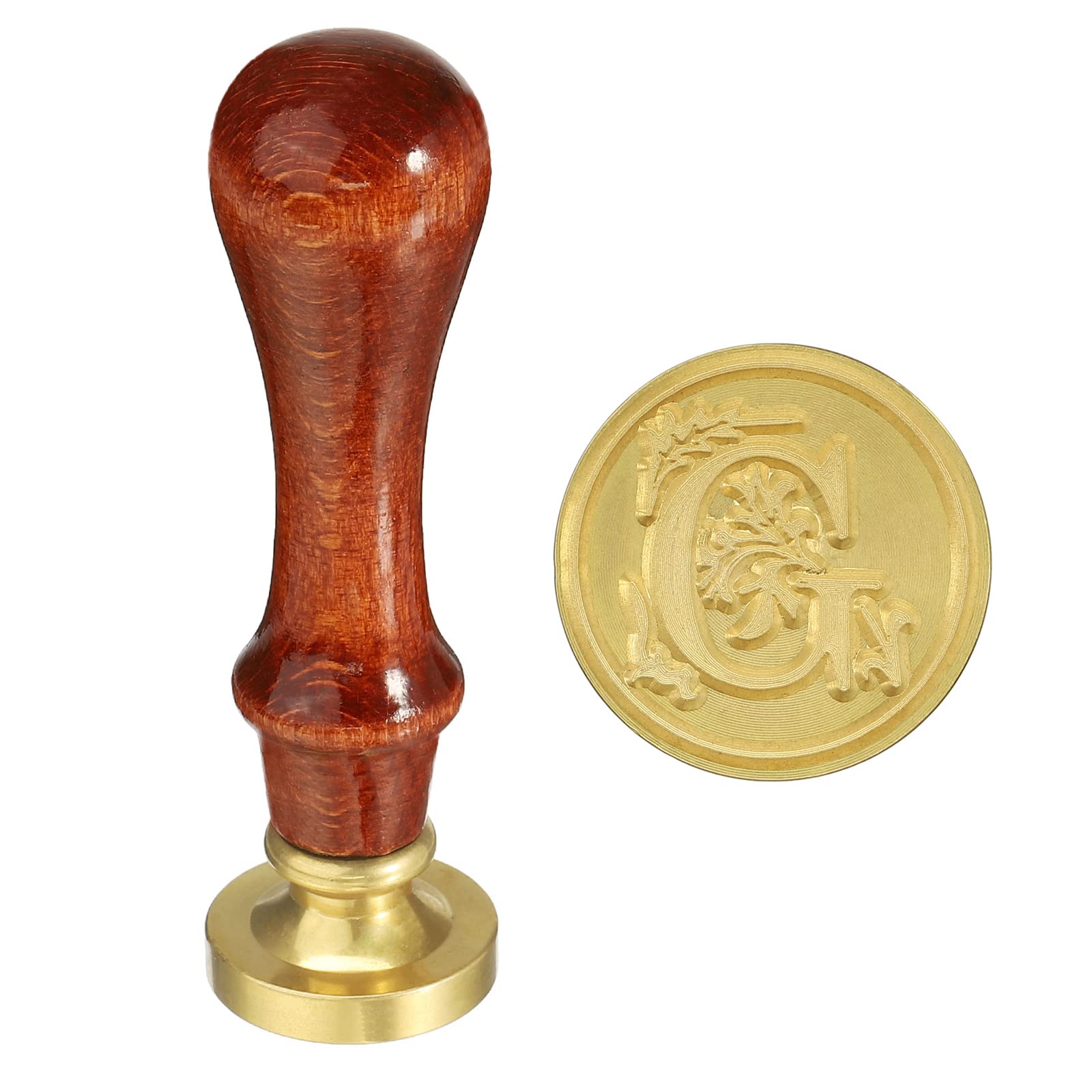 YOKIVE Alphabet Wax Seal Stamp, Letter Stamper with Removable Handle Head Decorate Postcards