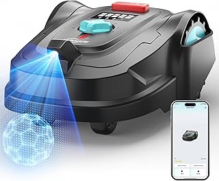M800Plus Wireless Device Robot Lawn Mower, GPS Positioning, AI Vision for Gardens up to 800 m², U-Cut, Via Application Control, Intelligent Obstacle Avoidance
