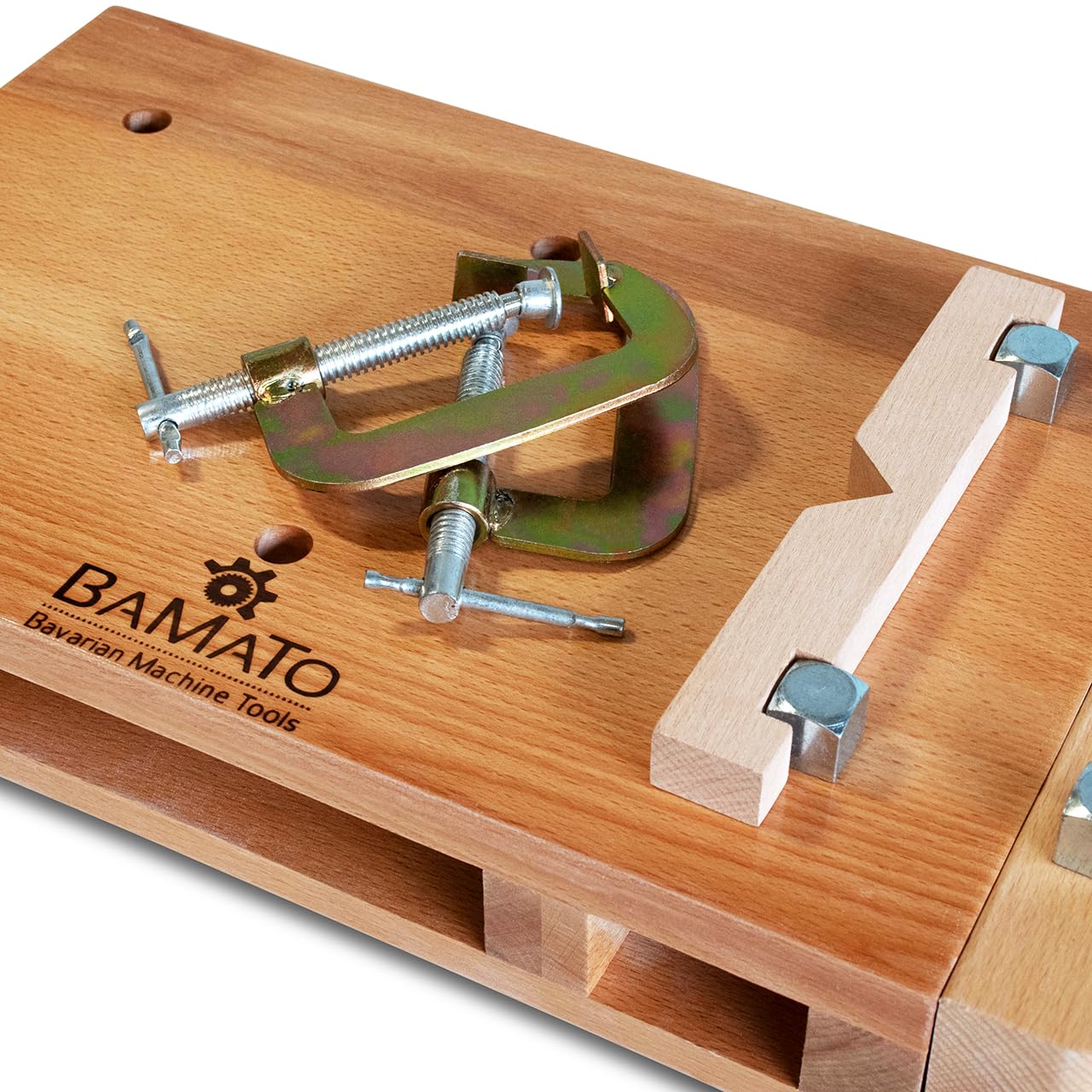 BAMATO Mobile Mini Banco cepillador WORK-530 portátil Banco de trabajo de madera DIY | Banco de madera portátil que ahorra espacio para hobby y artesanía | Opciones de trabajo flexibles y fácil transporte