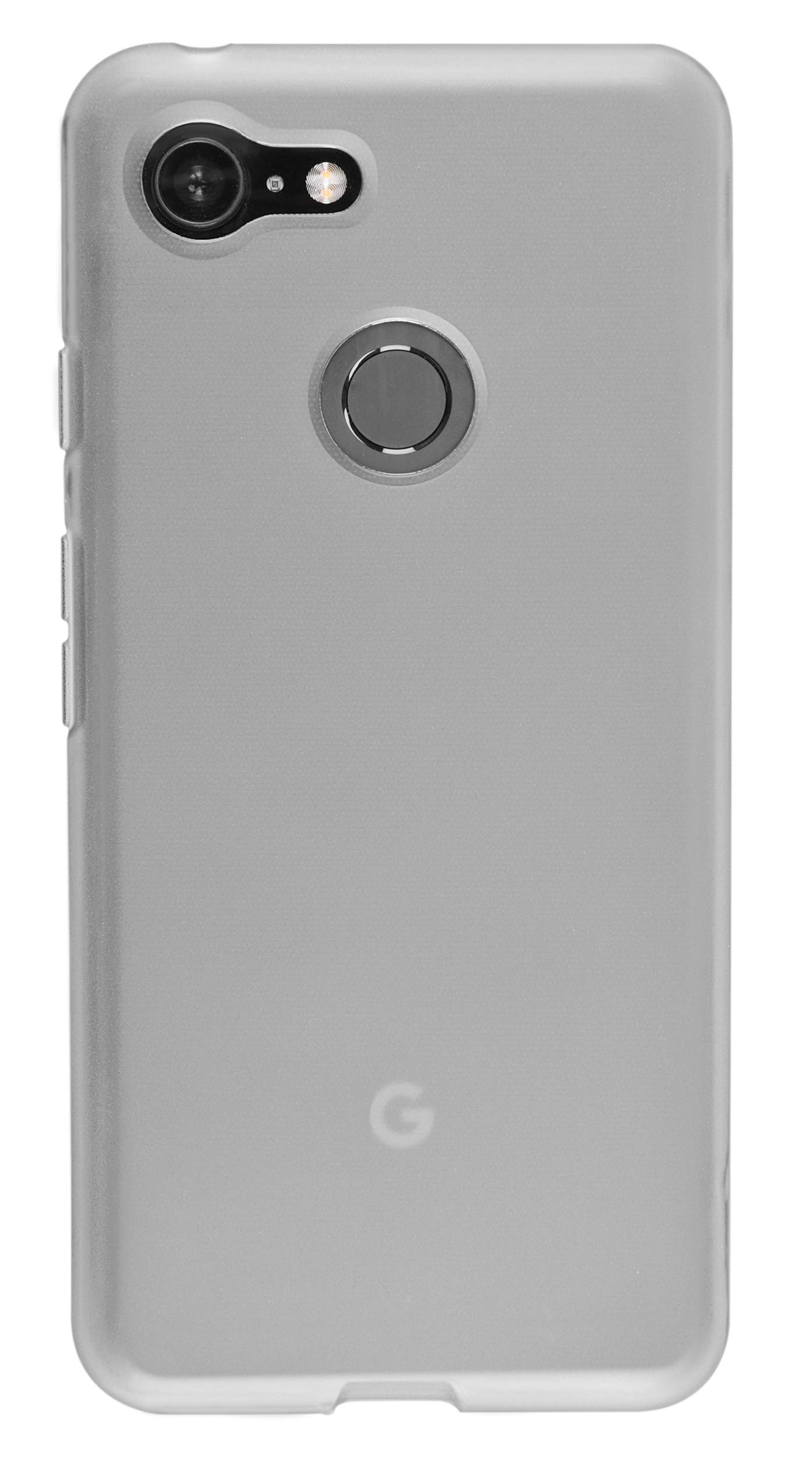 mumbi Etui kompatybilne z Google Pixel 3, etui na telefon komórkowy, przezroczyste, czarne