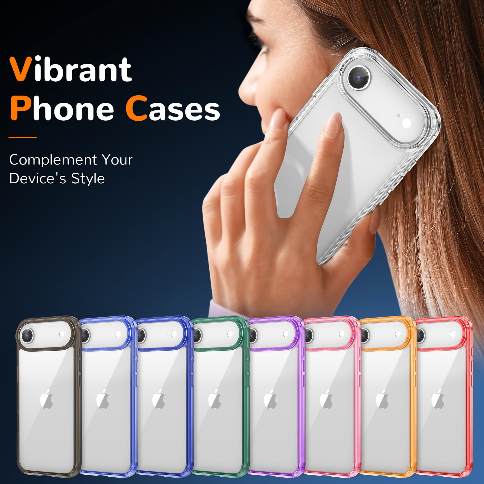 Clear Case for iPhone 15, Ultra Thin, Shockproof TPU Cover, Anti-Yellowing, Crystal Clear, Phone Case for Apple iPhone 15 - Clear — view 36