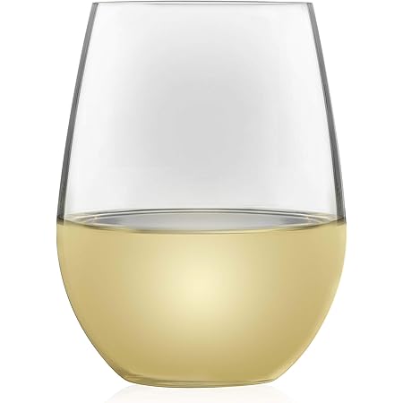 Libbey Signature Kentfield Estate All-Purpose Stemless Wine Glasses, Set of 4
