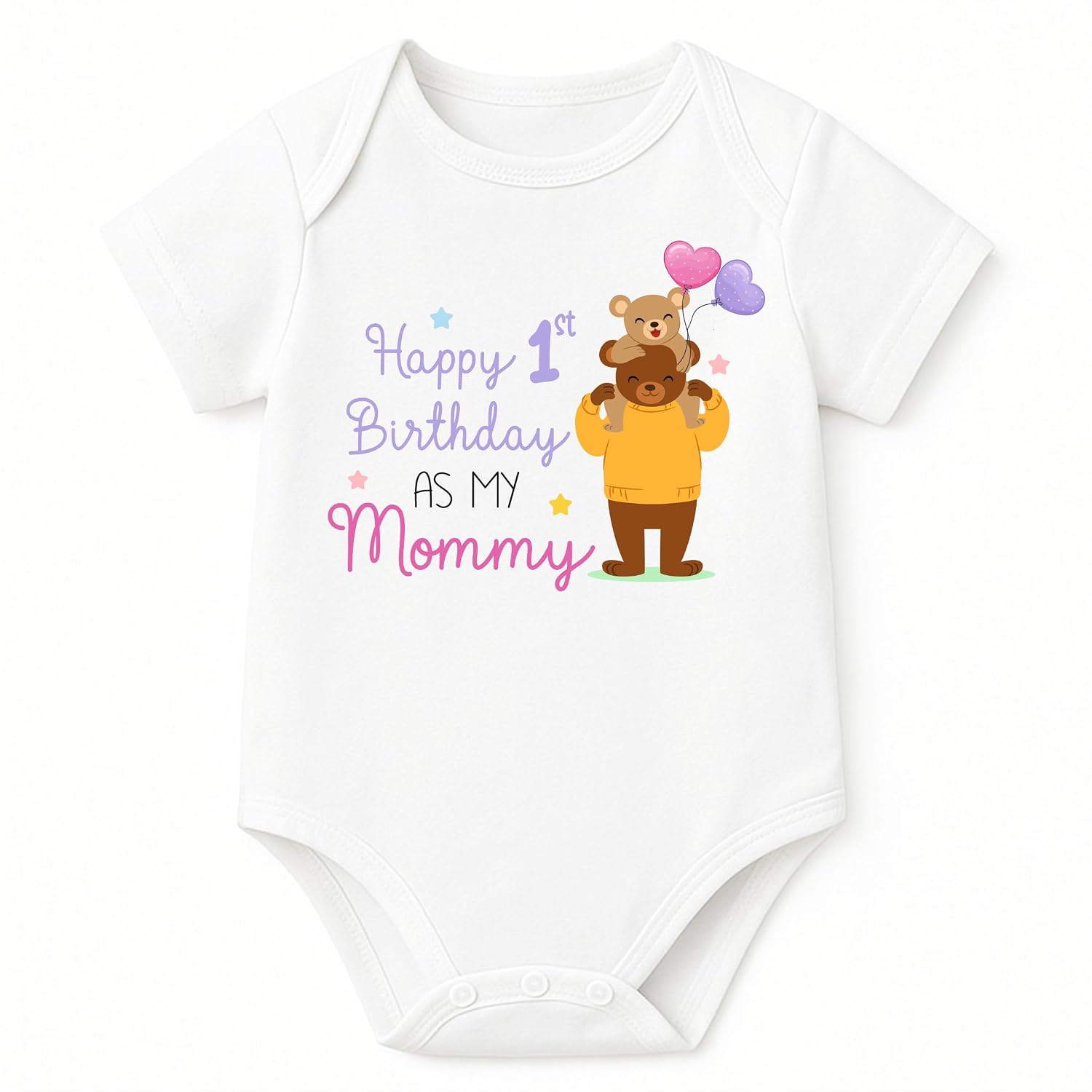 Lillypupp Cotton Body Suit For New Born Baby Boy Girl Made To Express Love For Mothers/Mommy. Half Sleeves Romper Bodysuit... - Review, Price and Buying Guide