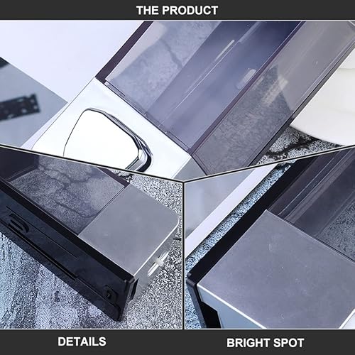 Miniatura 5 de Veemoon Dispensador de jabón de montaje en pared para montaje en pared, dispensador de jabón colgante, dispensador de jabón de baño, dispensador de