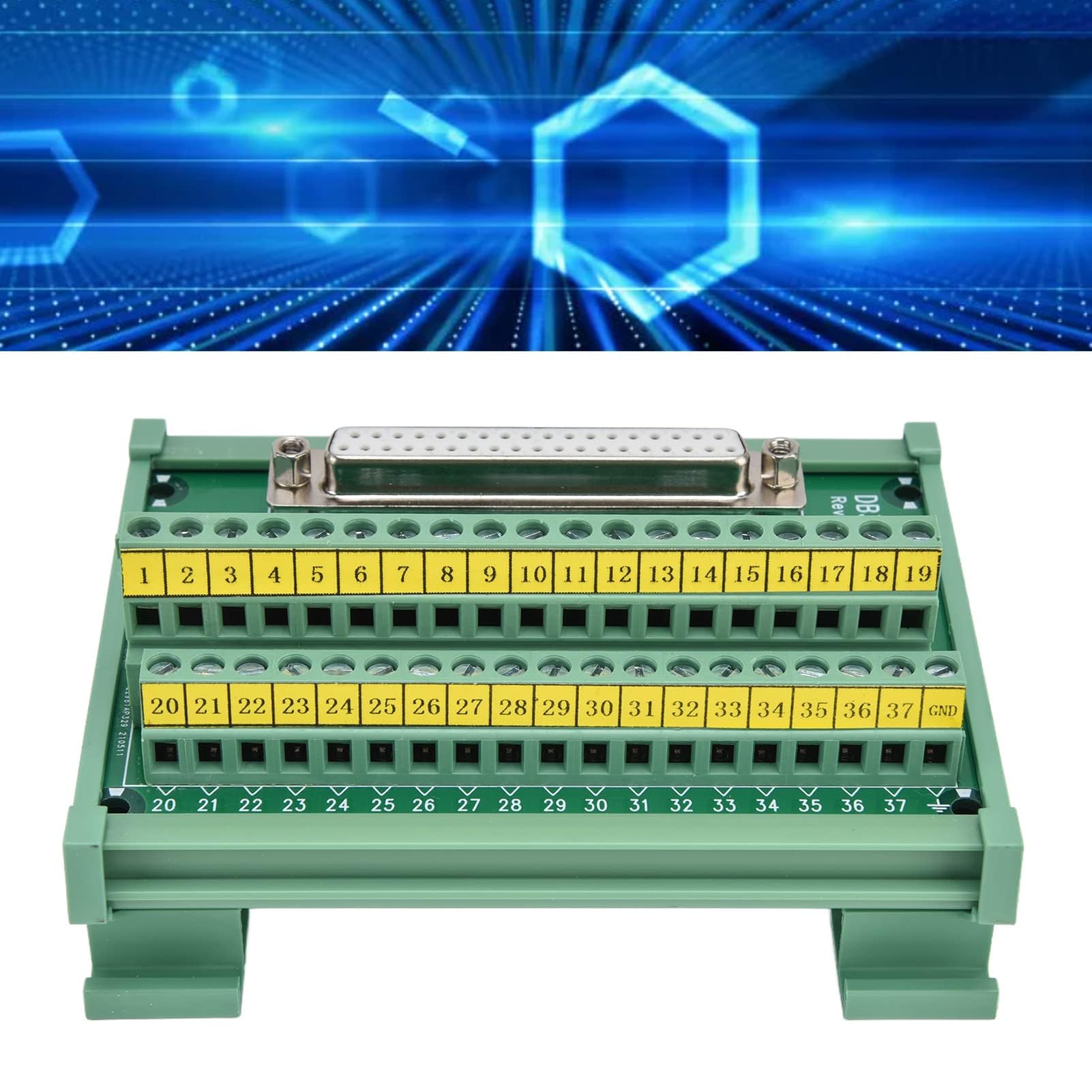 DB37‑M7 Modulo Morsettiera Modulo Morsettiera Femmina Modulo Distribuzione Morsettiera DC 60V