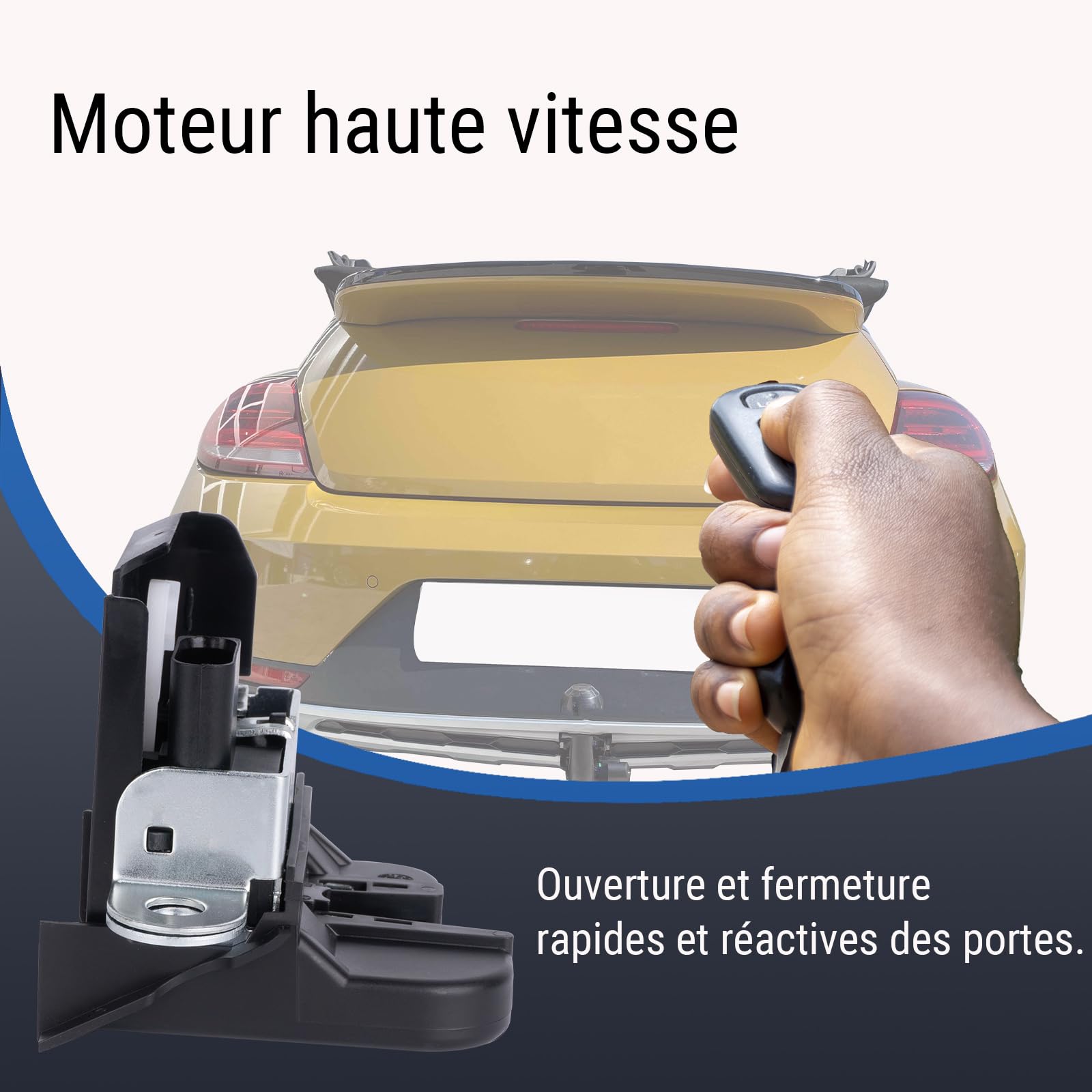 5G6827505 Serrure Hayon Coffre Voiture Compatible avec VW Tiguan | Serrure Porte ArrièRe Automobile Compatible avec VW Tiguan 2007-2016 & Golf 7 2012-2019