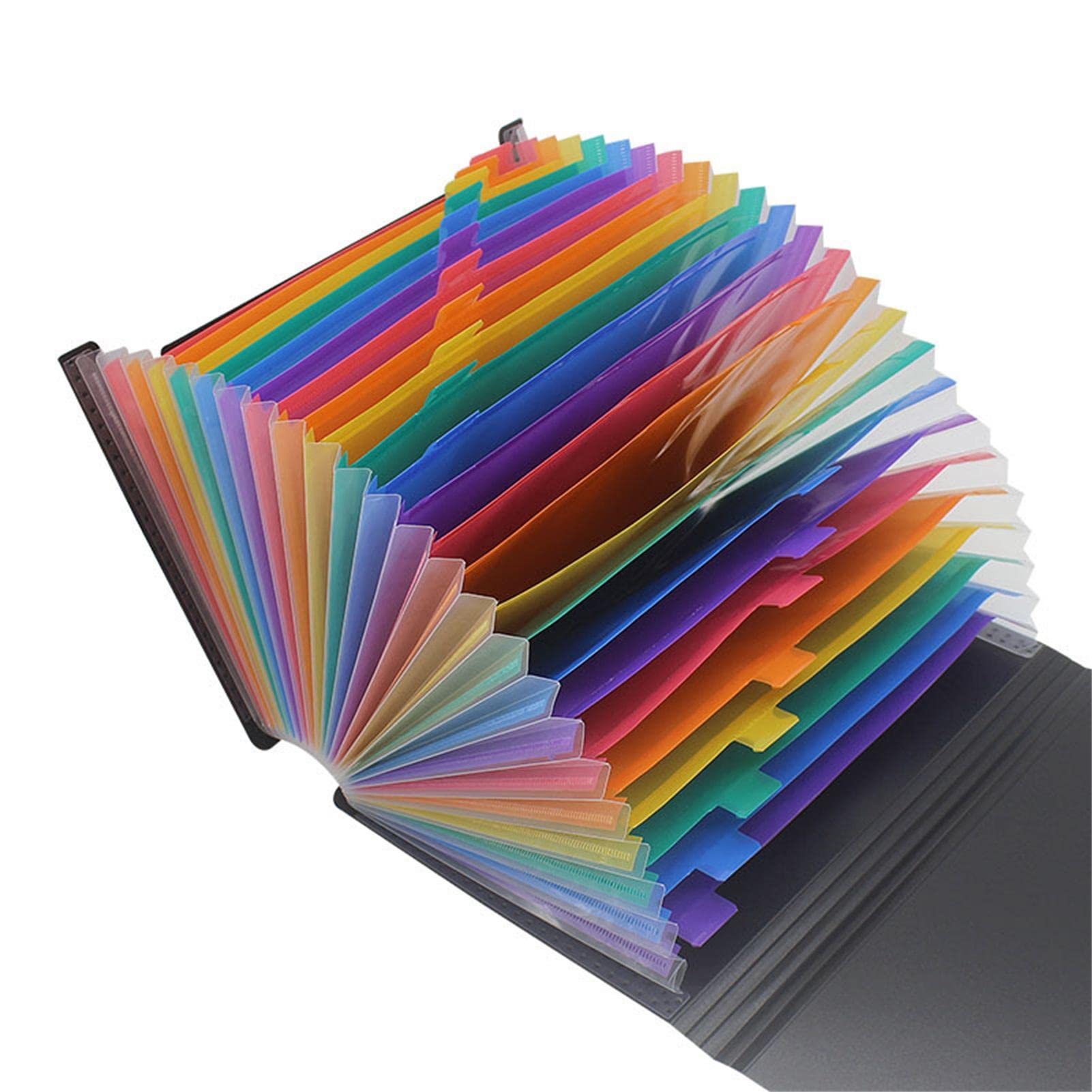 5 Archivos acorón,Carpeta A4 Linda Carpeta para Documentos Importantes Carpetas - Organizador portátil Archivos acorón tamaño Carta A4