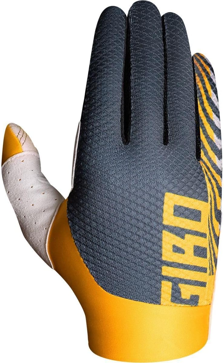 Giro Trixter Mens Mountain Cycling Gloves - Dark Shark/Spectra Yellow, Large