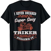 Trike Owner Motorcycle Rider Three-Wheeled Tricycle Lover T-Shirt