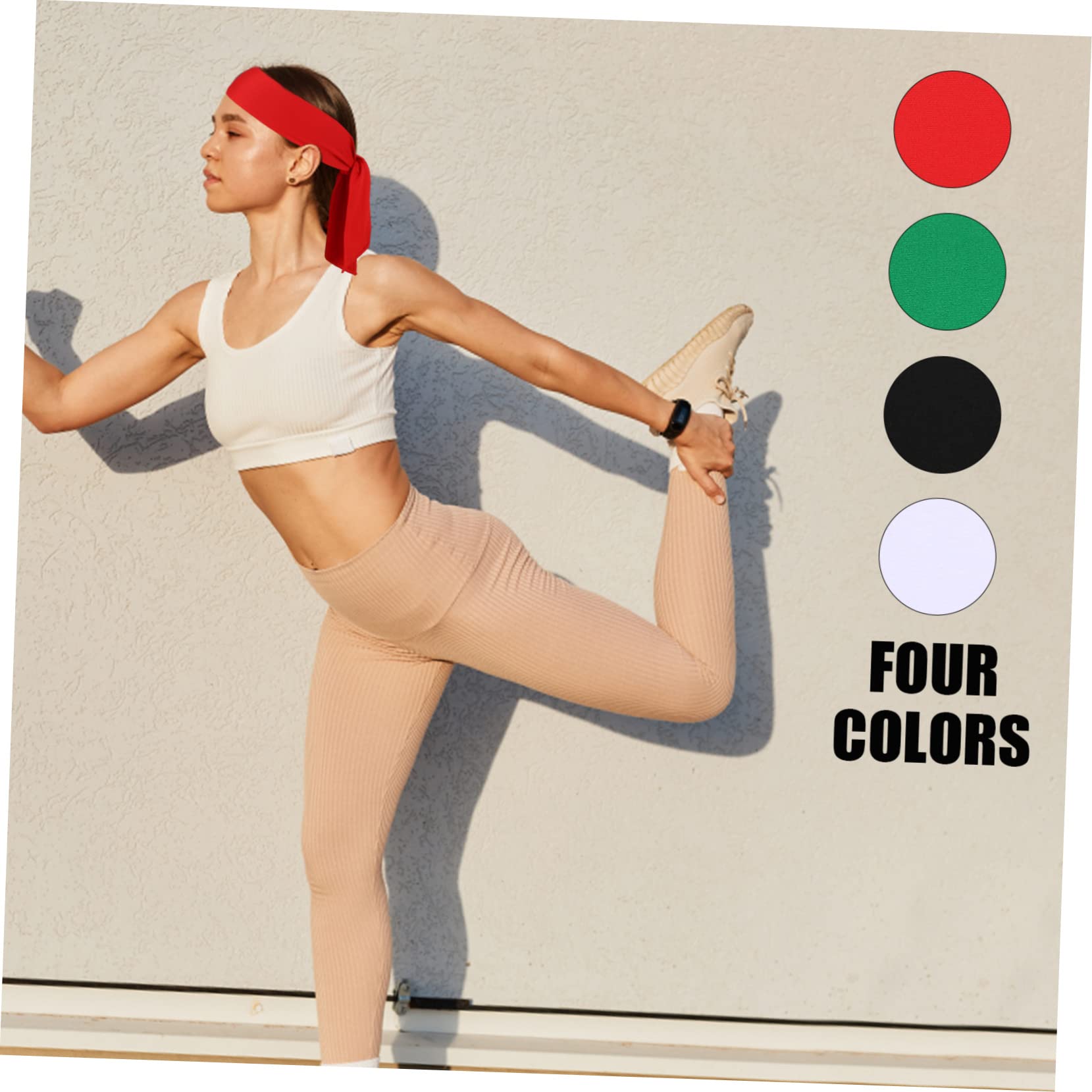 YARNOW 12piezas Deportivas Antideslizantes para Correr y Yoga Ajustables Absorbentes De Sudor y Transpirables para Adultos