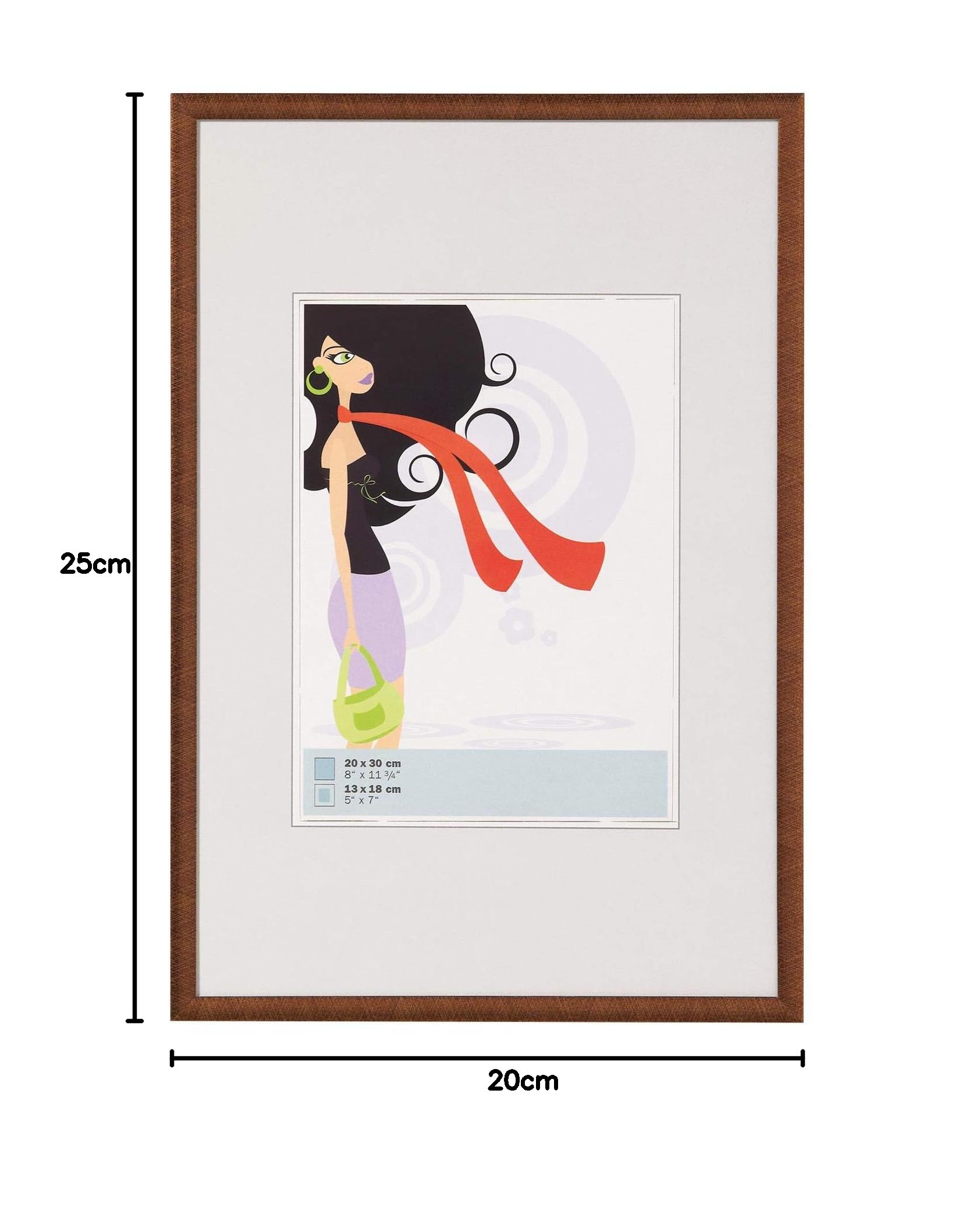 walther design KV025S3 New Lifestyle Kunststoff Bilderrahmen, 20x25 cm, silber, 3er Pack