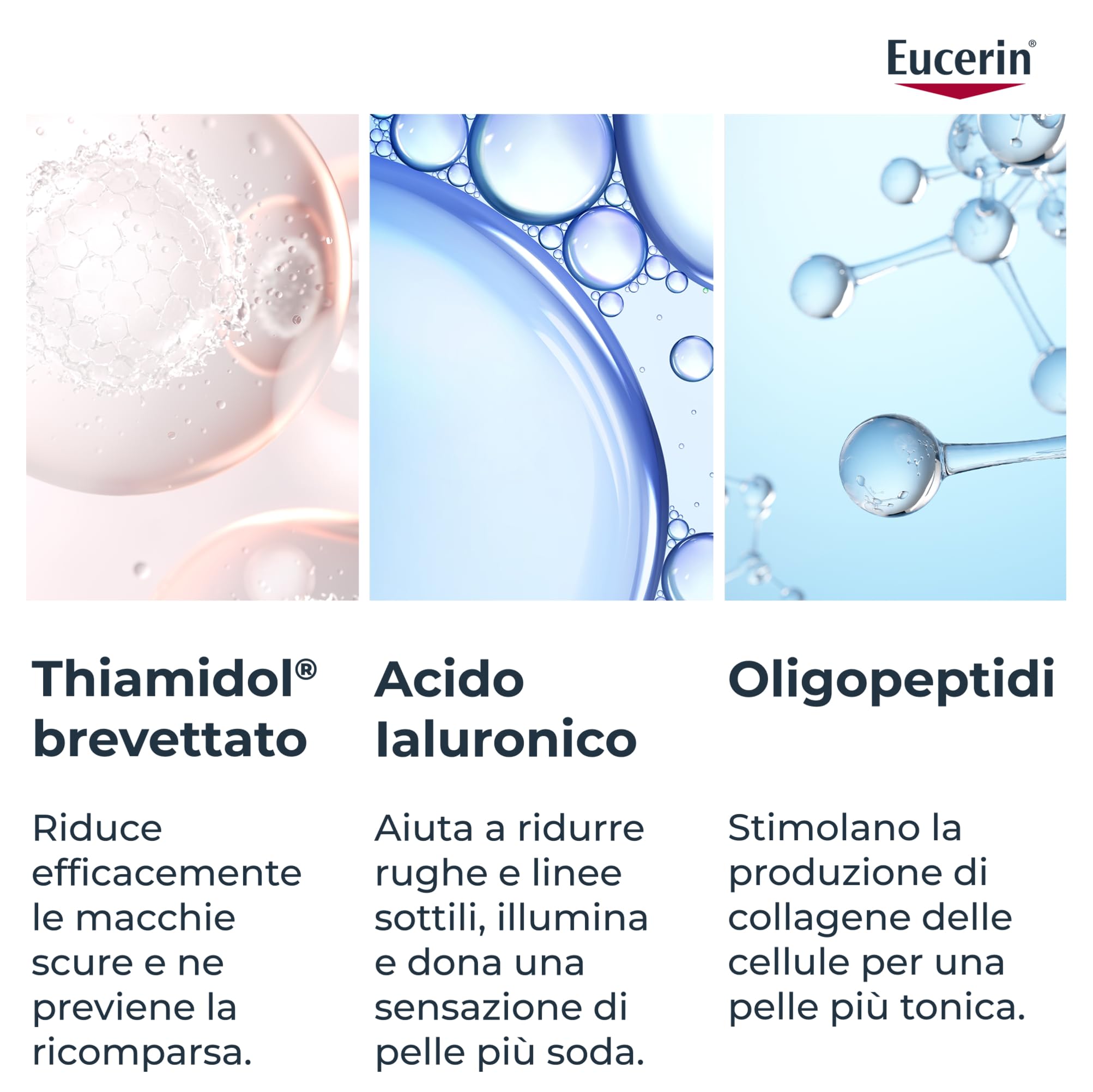 Eucerin Anti-Pigment Contorno Occhi Illuminante Correttore Occhiaie 15 ml, Crema contorno occhi per uno sguardo luminoso, Crema occhiaie brune e bluastre arricchita con Acido Ialuronico